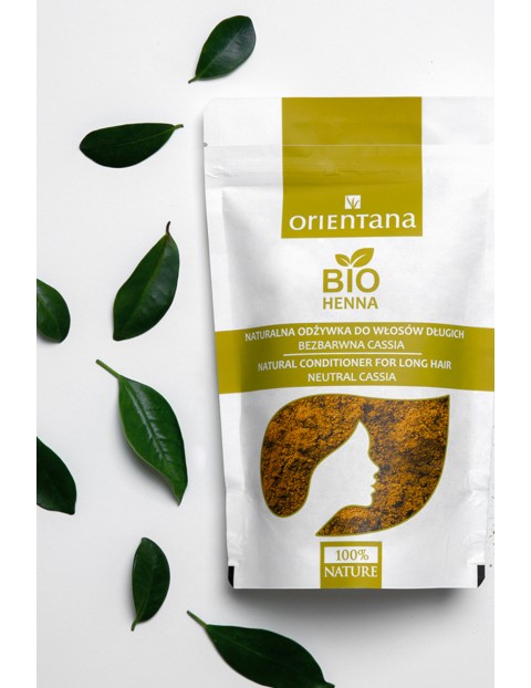 Orientana BIO Henna do włosów BEZBARWNA 100g