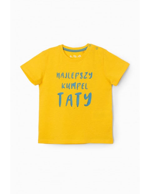 T-shirt niemowlęcy z napisem- Najlepszy kumpel taty