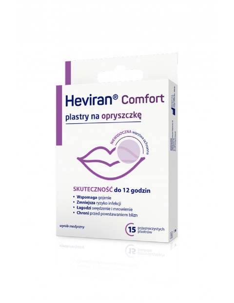 Heviran Comfort plastry x 15 sztuk