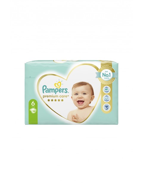 Pampers Premium Care, rozmiar 6, 38 pieluszek 13kg+