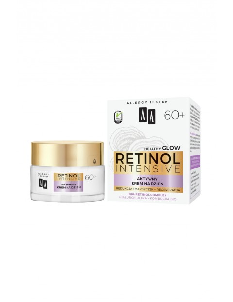 AA Retinol Intensive 60+ aktywny krem na dzień redukcja zmarszczek+regeneracja 50 ml