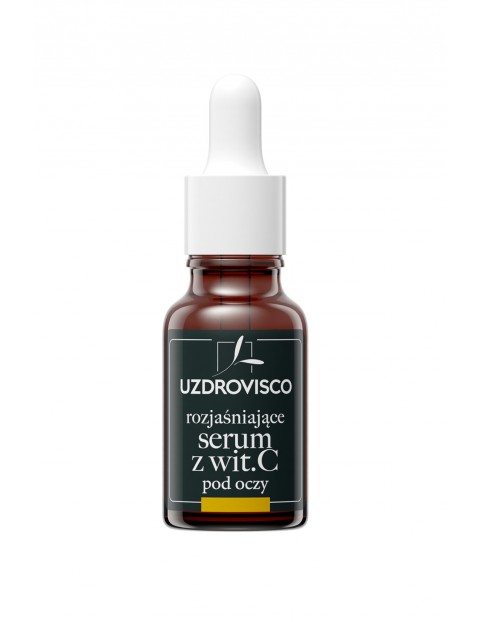 Uzdrovisco Świetlik Rozjasniające serum z wit.C pod oczy - bezwodne - 15ml