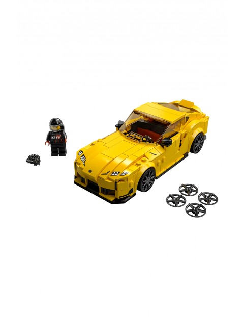 LEGO Speed Champions - Toyota GR Supra - 299 elementów, wiek 7+