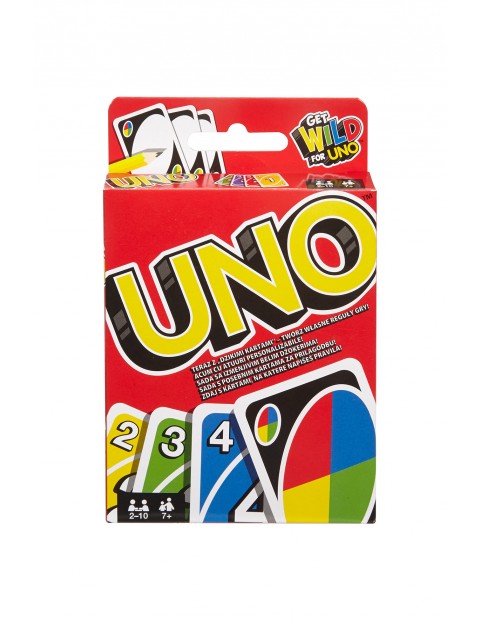 Karty Uno wiek 7+