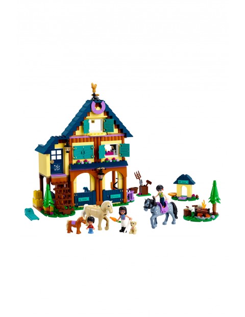 LEGO Friends - Leśne centrum jeździeckie 41683 - 511 elementów, wiek 7+