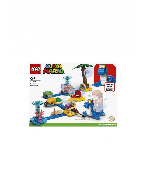 LEGO Super Mario 71398 Nabrzeże Dorrie - zestaw rozszerzający wiek 6+