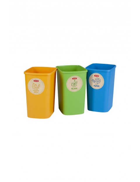 Zestaw koszy  ECO Friendly 3x9L