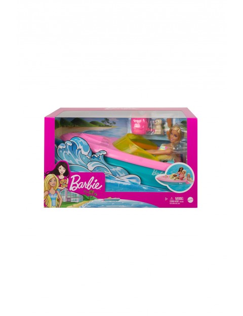 Barbie Motorówka + Lalka