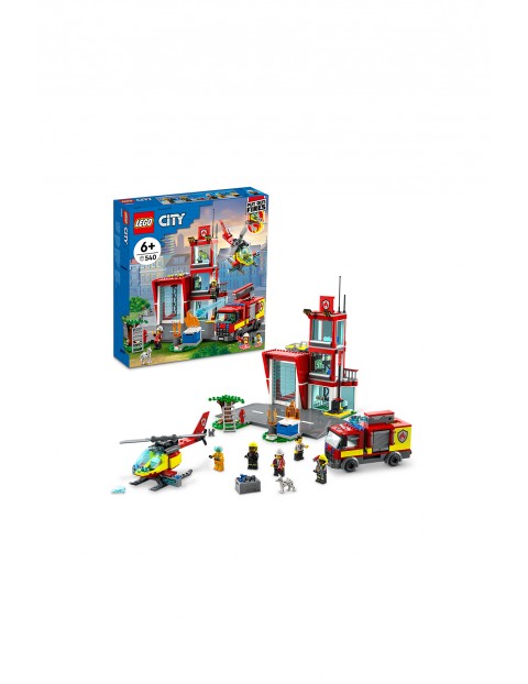 LEGO City 60320 Remiza strażacka wiek 6+