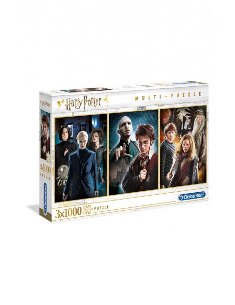 Puzzle Clementoni Harry Potter 3x1000 elementów