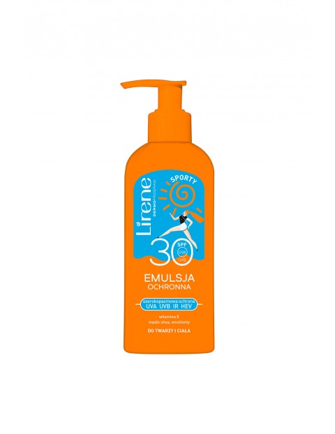 Lirene Sporty Emulsja ochronna SPF 30 150 ml