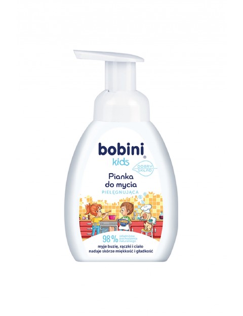 BOBINI Kids Pianka do mycia dla dzieci 12msc+ - 300 ml