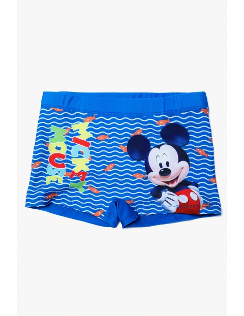 Kąpielówki chłopięce Myszka Mickey - niebieskie