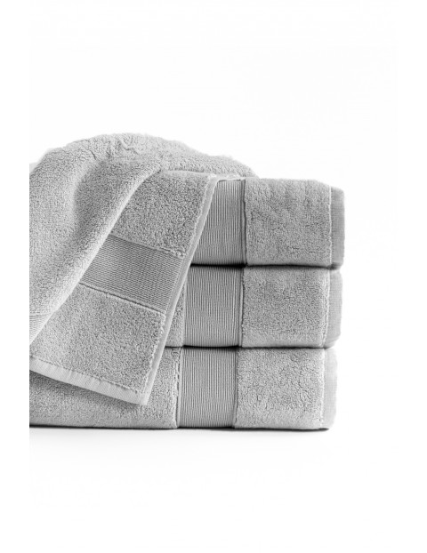 Bawełniany ręcznik ROCCO szary - 50x90cm