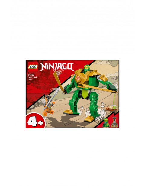 LEGO Ninjago 71757 Mech Ninja Lloyda wiek 4+