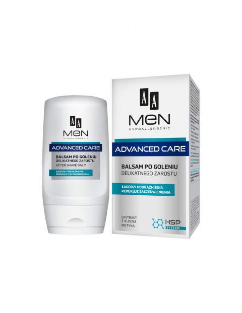 AA Men Advanced Care Balsam po goleniu delikatnego zarostu 100 ml