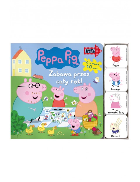 Peppa Pig. Zagraj Ze Mną. Zabawa przez cały rok.- książeczka z dżwiękami