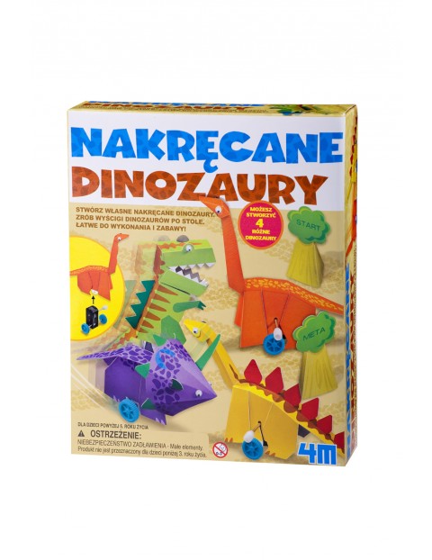 Nakręcane dinozaury  5+