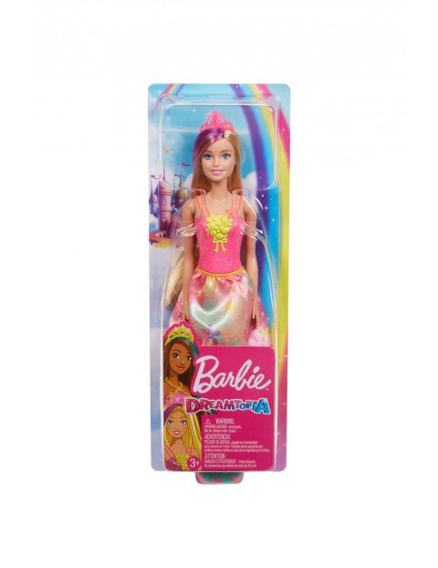 Barbie Dreamtopia Księżniczka  Lalka podstawowa - blondynka wiek 3+