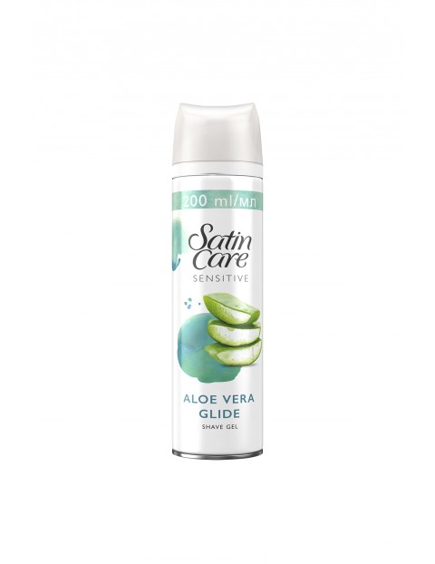 Satin Care Sensitive Aloe Vera Glide Żel do golenia 200 ml