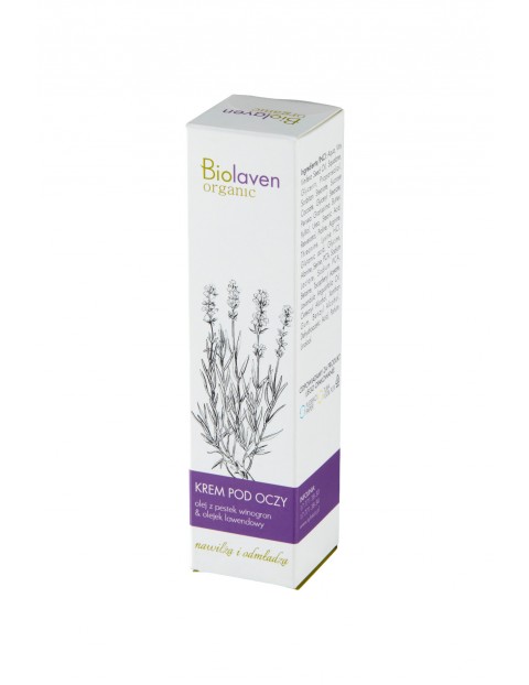 Nawilzający krem pod oczy Biolaven Organic 15 ml