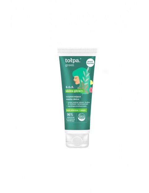 tołpa green S.O.S. oczyszczająca maska-detox 100 ml