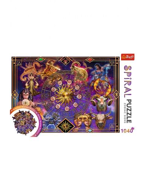 Puzzle Spiral  Znaki zodiaku Trefl - 1040 elementów