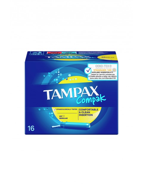 Tampax Compak Regular Tampony z aplikatorem 16szt