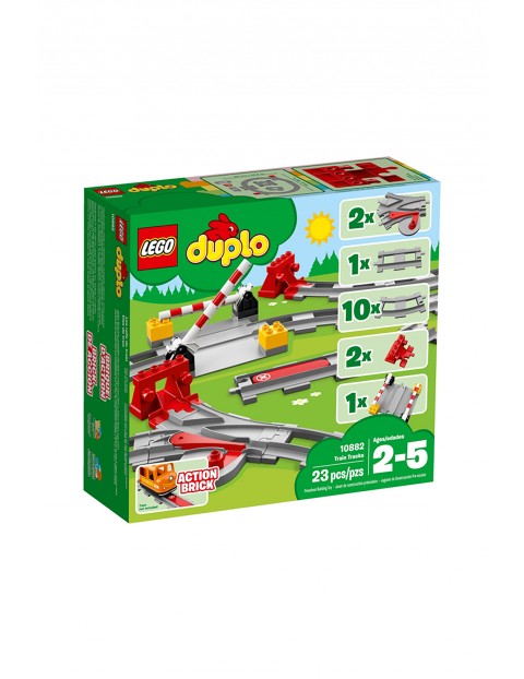 LEGO DUPLO Tory kolejowe 10882 wiek 2-5