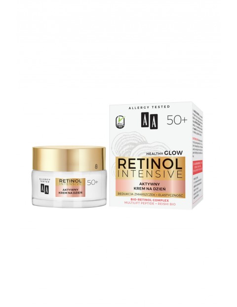 AA Retinol Intensive 50+ aktywny krem na dzień redukcja zmarszczek+elastyczność 50 ml