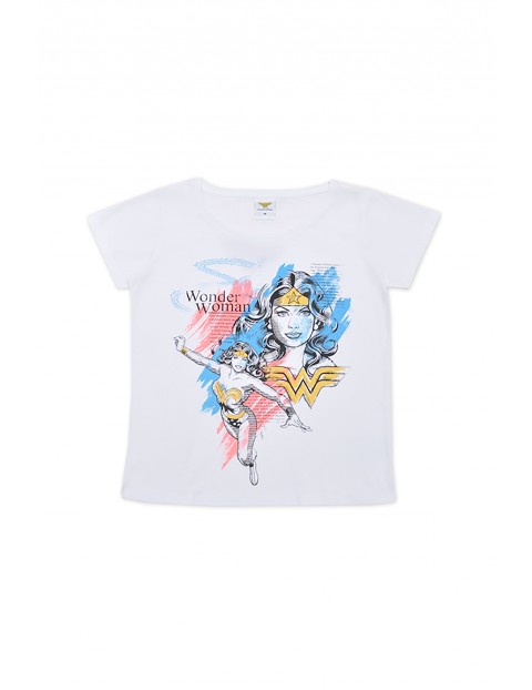 T-shirt damski Wonder Woman - biały