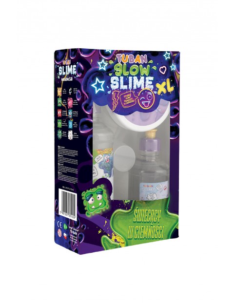 Zestaw super slime XL – GLOW IN THE DARK wiek 6+