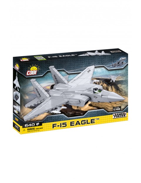 Klocki COBI 5803 F -15 EAGLE ARMORED FORCES - 590 el wiek 7+