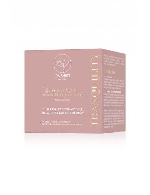 OnlyBio Ritualia TRANQUILITY Zbawienny krem pod oczy 15ml