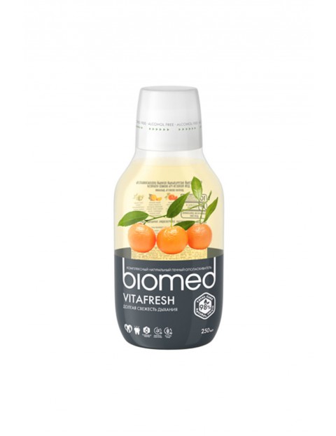 Naturalny płyn do płukania ust dla świeżego oddechu BIOMED CITRUS FRESH - 250 ml