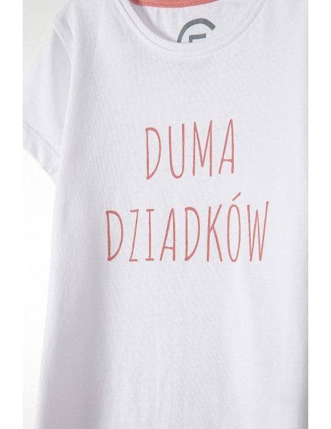 T-shirt dla dziewczynki- Duma dziadków