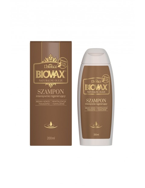 BIOVAX ARGAN, MAKADAMIA, KOKOS szampon każdy rodzaju włosów