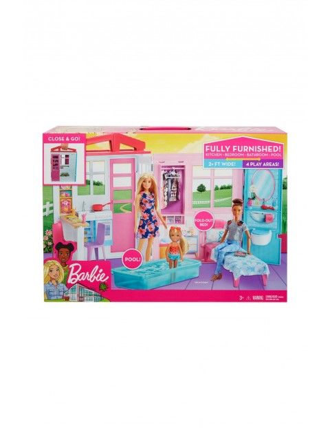 Barbie - Domek dla lalek wiek 3+