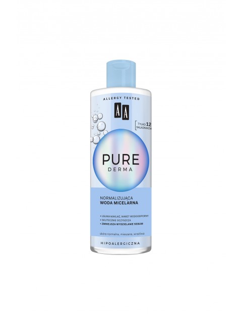 AA Pure Derma normalizująca woda micelarna 400 ml