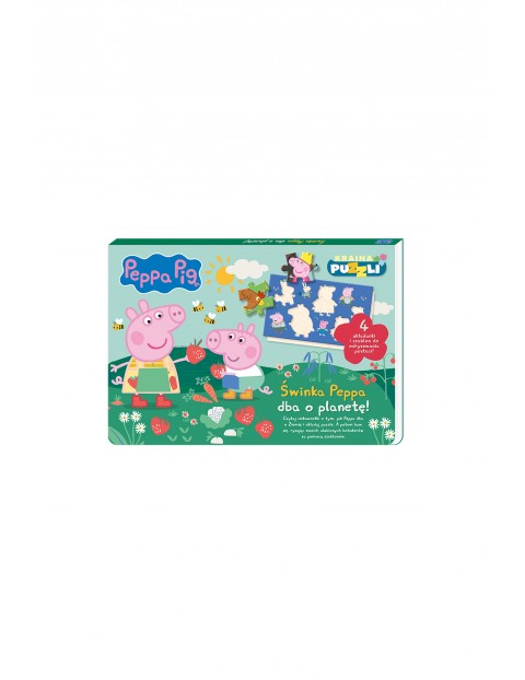 Peppa Pig. Kraina puzzli. Świnka Peppa dba o planetę!