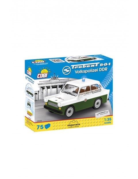 Klocki COBI Trabant 601 Volkspolizei DDR 75el