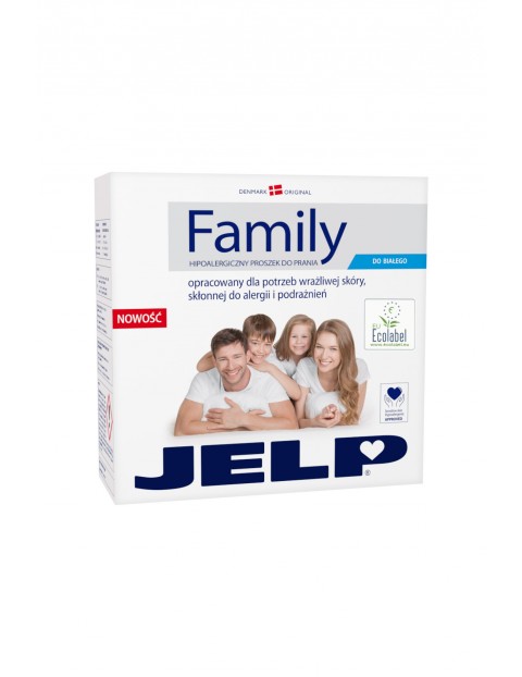 JELP Family Proszek 2,24kg do białego - certyfikat Ecolabel