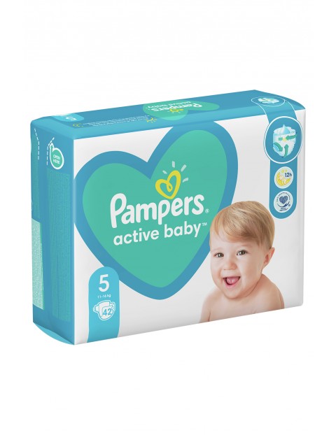 Pampers Active Baby, rozmiar 5, 42 pieluszek, 11-16kg