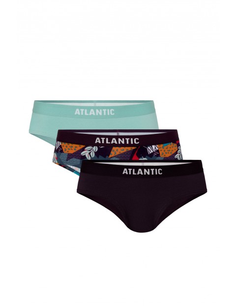 Figi damskie pół hipster Atlantic - 3szt