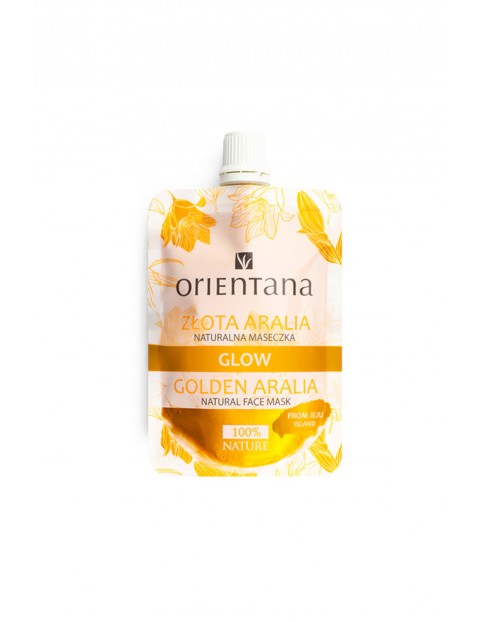 Orientana Naturalna maseczka GLOW Złota Aralia 30 ml