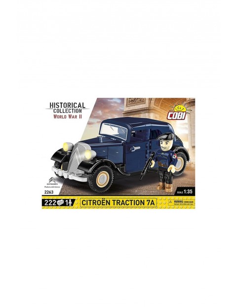 Klocki COBI 1934 citroen traction 7a 222el