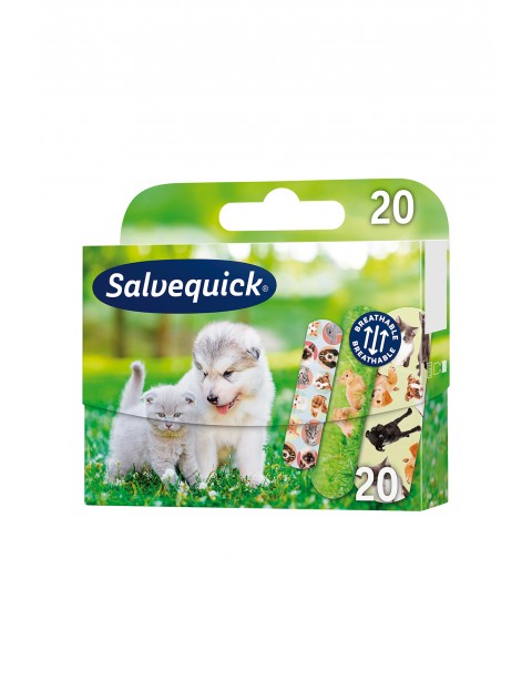 Salvequick KIDS plastry Animals 20 szt.