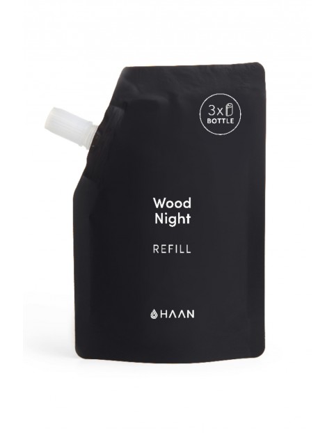 Sanitizer do rąk Haan Wood Night - zapas / refill - 100 ml