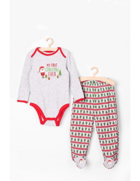 Komplet ubrań świątecznych dla niemowlaka