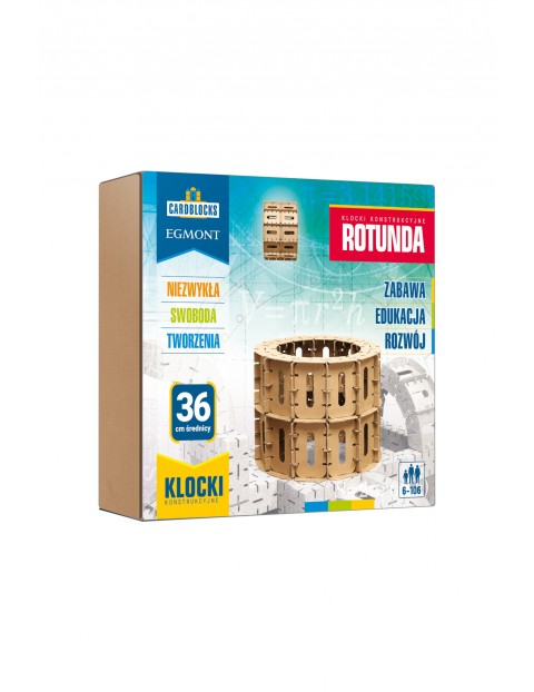 Cardblocks Kartonowe klocki konstrukcyjne- Rotunda wiek 6+